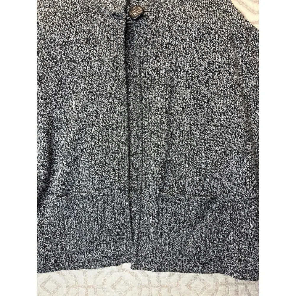 Tally Ho‎ Women's Size PXL Marled Knit One-Button Cardigan Sweater